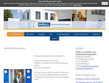 Tablet Screenshot of holl-immobilien.de